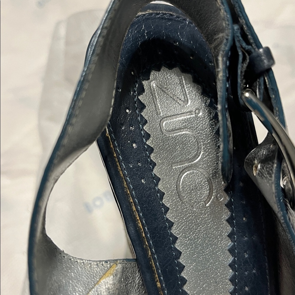 Unique Bobbi Blu leather platform wedges 5.5. With dust bags - Picture 3 of 7